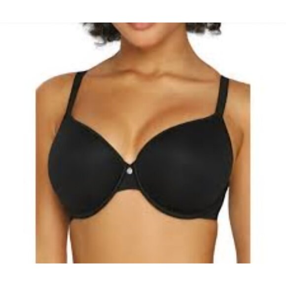 BIRDSONG Women's Lily Comfort Contour T-Shirt Bra Midnight Black 36H A10039 - Picture 1 of 7
